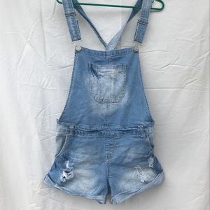 Denim Overalls